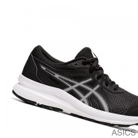Asics Running Shoes Outlet - Asics CONTEND 8 GS Kids Black White
