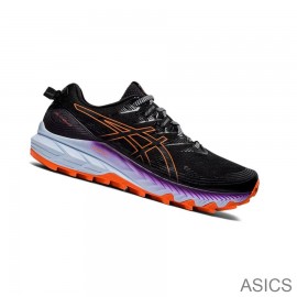 Asics WoMen Trail Running Shoes Sale at Low Prices GEL-Trabuco 10 Black Orange