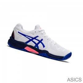 Asics Tennis Shoes Ireland Store - Asics GEL-RESOLUTION 8 Clay GS Child White